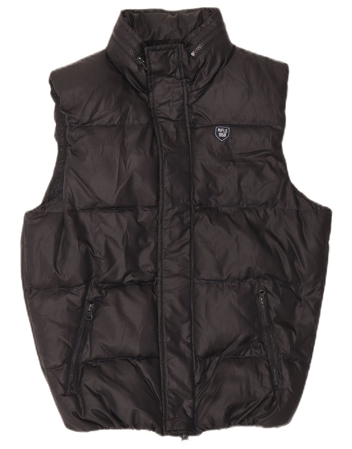 Rifle Ανδρική κουκούλα με επένδυση Gilet UK 36 Small Black Polyester
