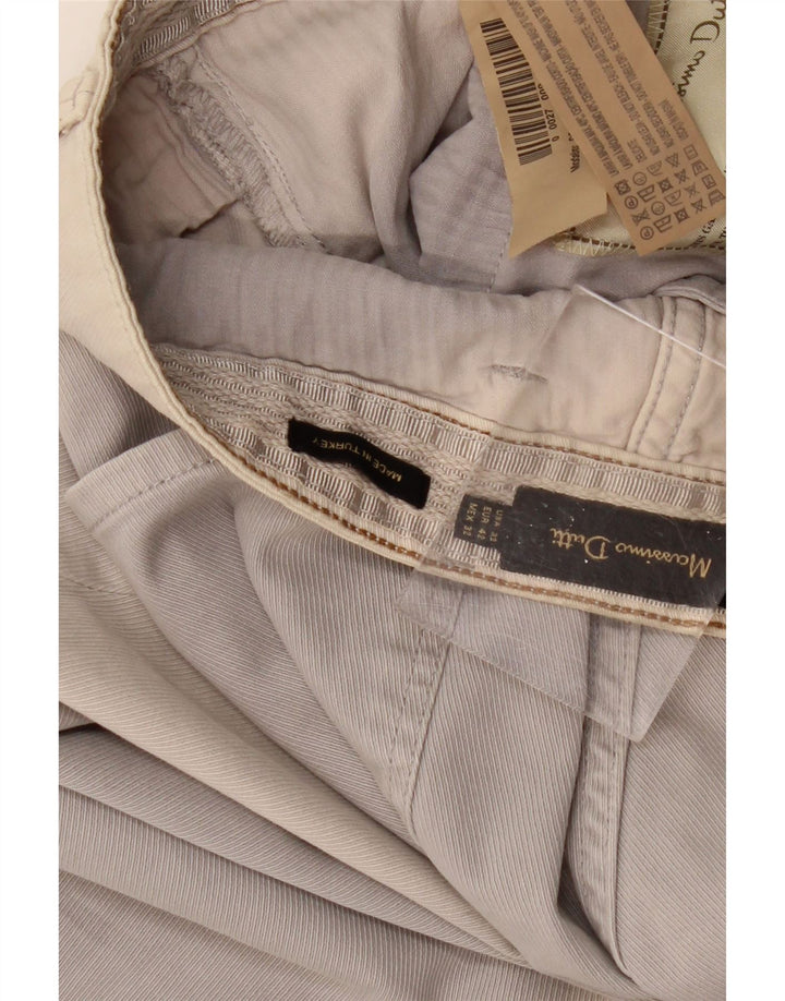 MASSIMO DUTTI Ανδρικό ίσιο casual παντελόνι EU 42 Large W32 L32 Grey