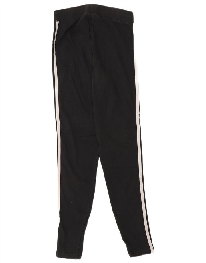 Γυναικείο κολάν Adidas UK 10 Small μαύρο βαμβακερό