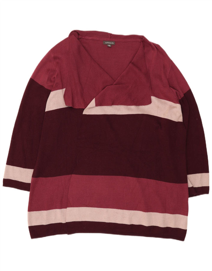 Marks & Spencer Γυναικείο πουλόβερ Longline Cardigan UK 18 XL Πολύχρωμο