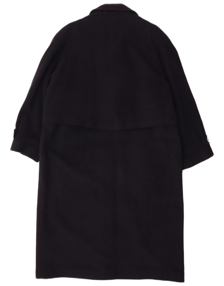 MODEN Womens Overcoat UK 18 XL Navy Blue Wool