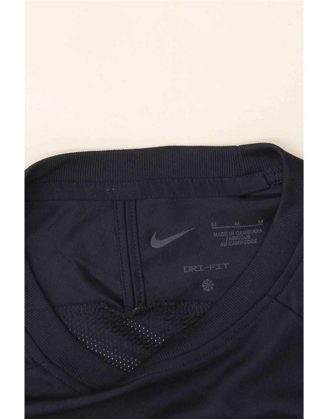 Ανδρικό μπλουζάκι Nike Dri Fit Top μεσαίο μπλε ναυτικό χρώμα