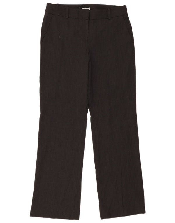 JIGSAW Γυναικείο ίσιο παντελόνι UK 12 Medium W34 L34 Grey Polyester