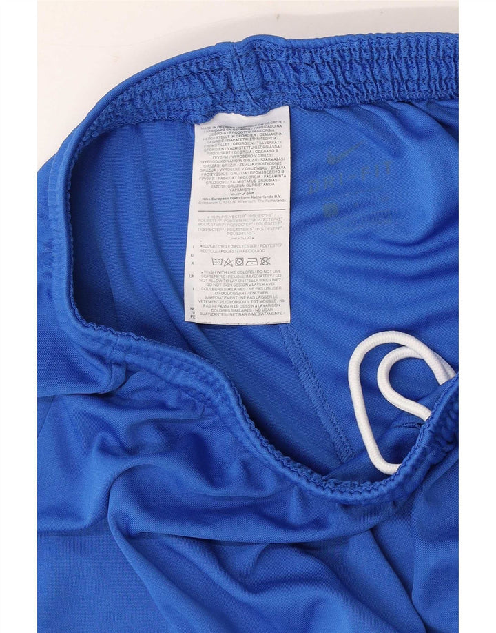 Ανδρικό αθλητικό σορτς Adidas μικρό μπλε πολυεστέρα