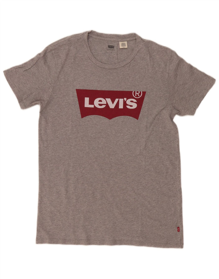 Ανδρικό γραφικό T-shirt Levi's Top Small Grey Flecked