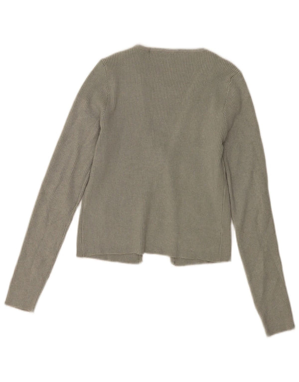 Vintage γυναικείο Bolero Jumper UK 10 Small Khaki