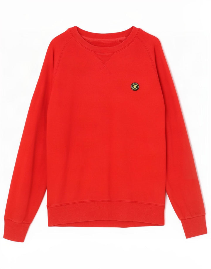 Ανδρικό φούτερ Lyle & Scott Jumper XL Red Cotton