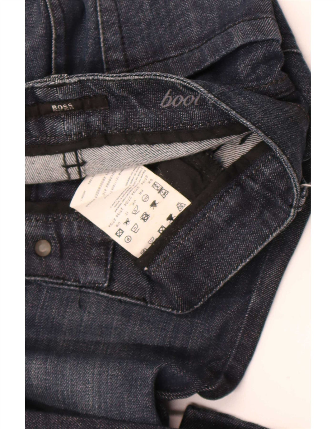 Hugo Boss Γυναικεία Bootcut Jeans W27 L28 Navy Blue Cotton