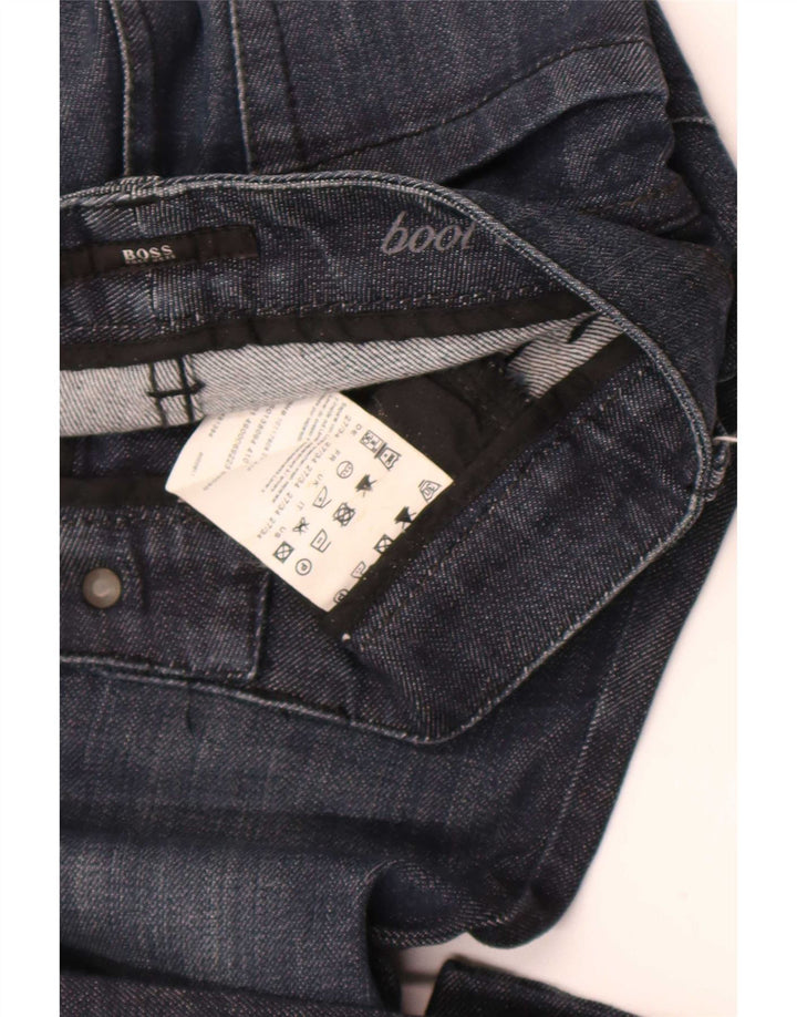 Hugo Boss Γυναικεία Bootcut Jeans W27 L28 Navy Blue Cotton