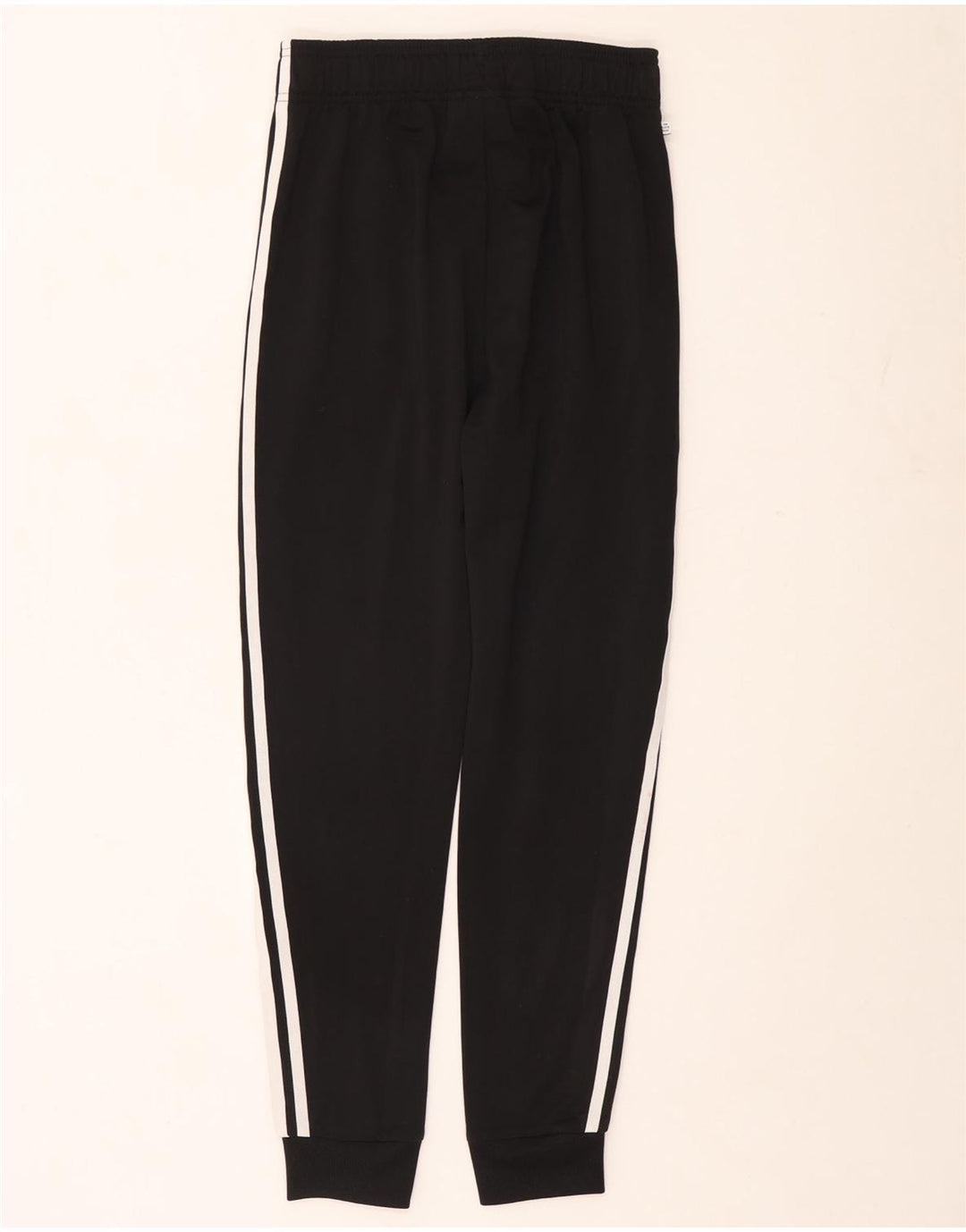 Adidas Boys Tracksuit Trousers Joggers 13-14 Years Black Polyester