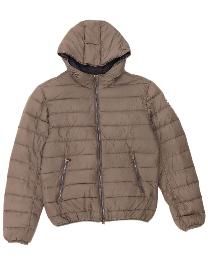 Colmar Γυναικείο μπουφάν με κουκούλα IT 44 Medium Grey Polyester