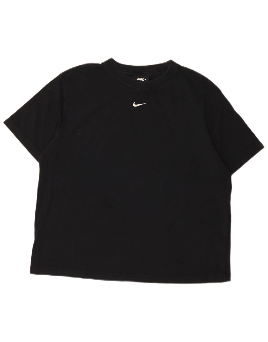 Γυναικείο μπλουζάκι Nike Crop Oversized Top UK 10 Small Black