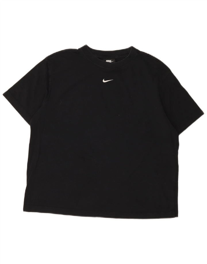 Γυναικείο μπλουζάκι Nike Crop Oversized Top UK 10 Small Black