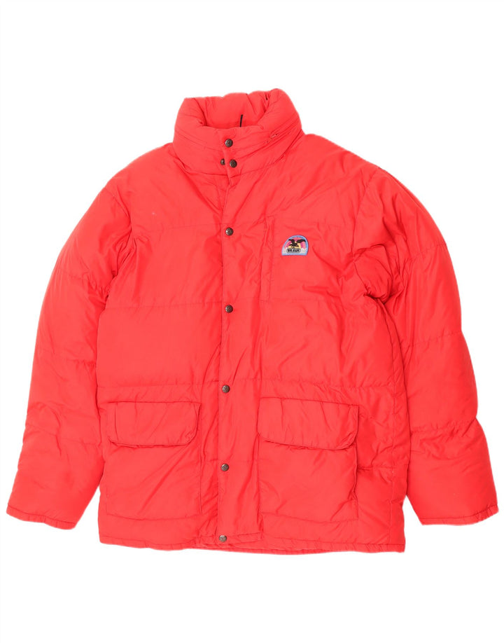 SALEWA Ανδρικό μπουφάν με κουκούλα UK 38 Medium Red Polyamide