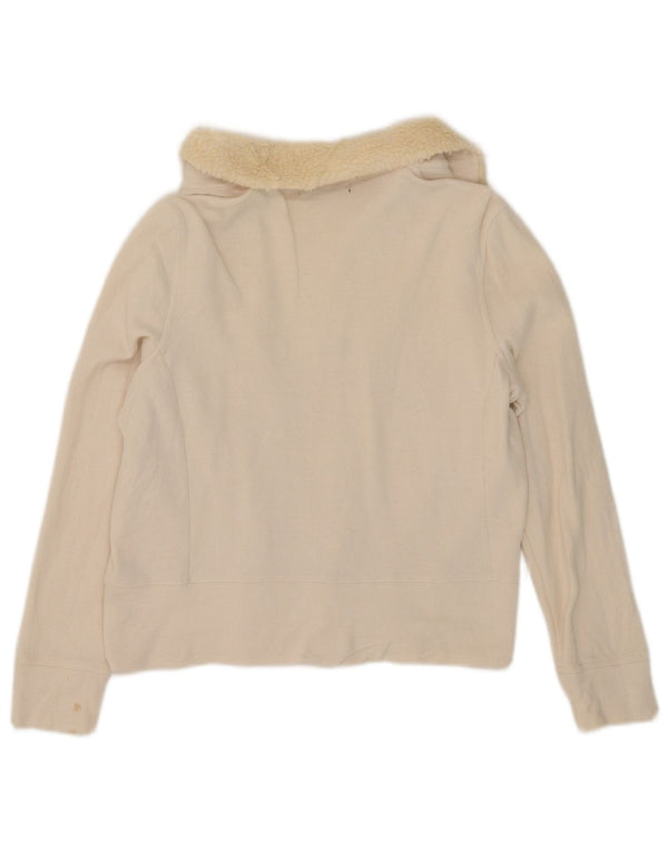 Γυναικείο ανοιχτό πουλόβερ ζακέτα Ralph Lauren UK 14 Medium Beige