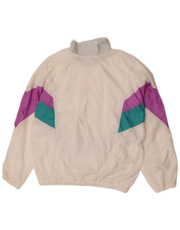 Ανδρική φόρμα Pro Ace Top Jacket Large Off White Colourblock Polyamide