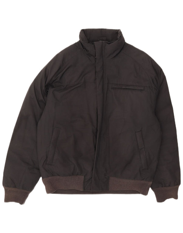 Adidas Ανδρικό Bomber Jacket UK 40 Large Black Polyester