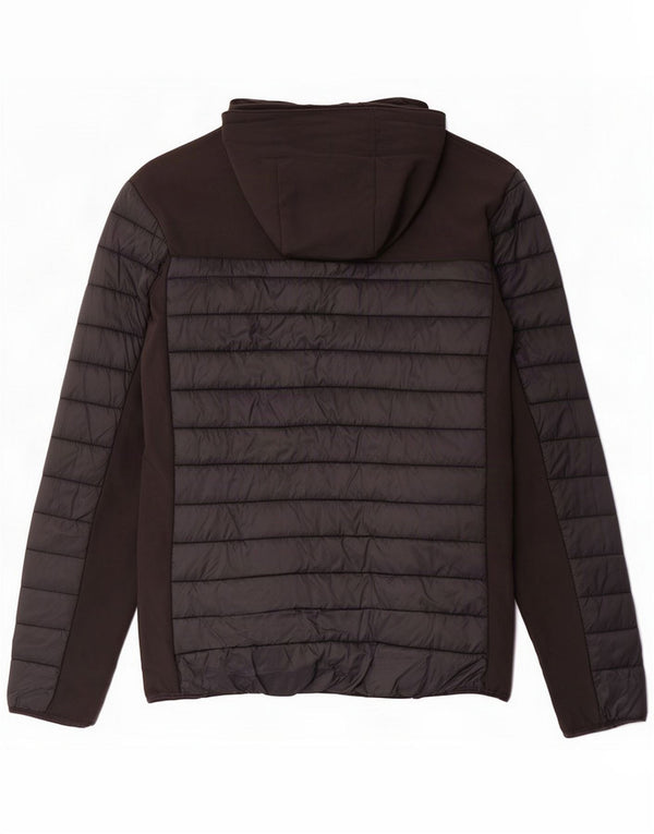 Mountain Warehouse Ανδρικό μπουφάν με κουκούλα UK 40 Large Black Nylon