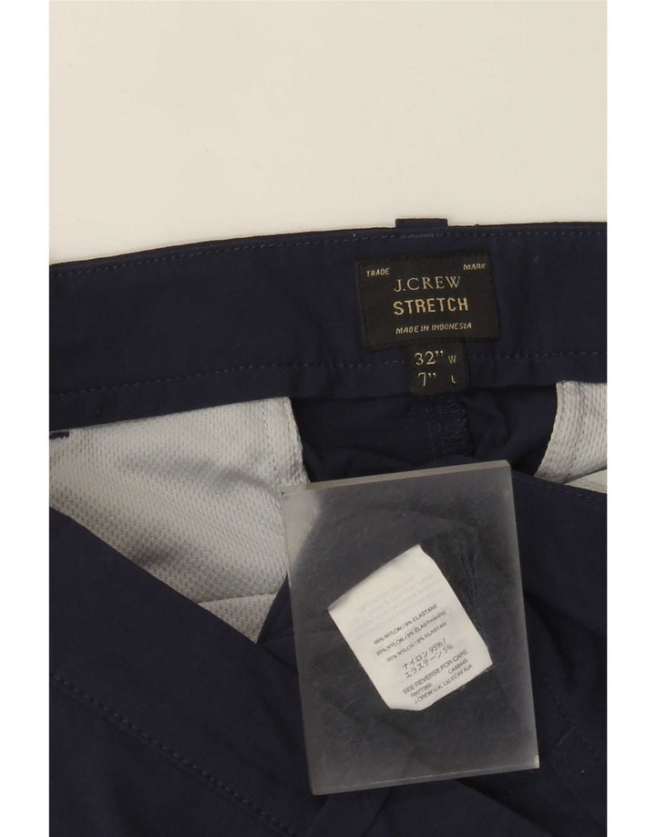 J. Ανδρικό σορτς Chino Crew Medium W32 Navy Blue Nylon