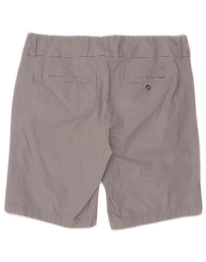 J. CREW Γυναικείο σορτς Chino US 6 Medium W30 Γκρι βαμβακερό