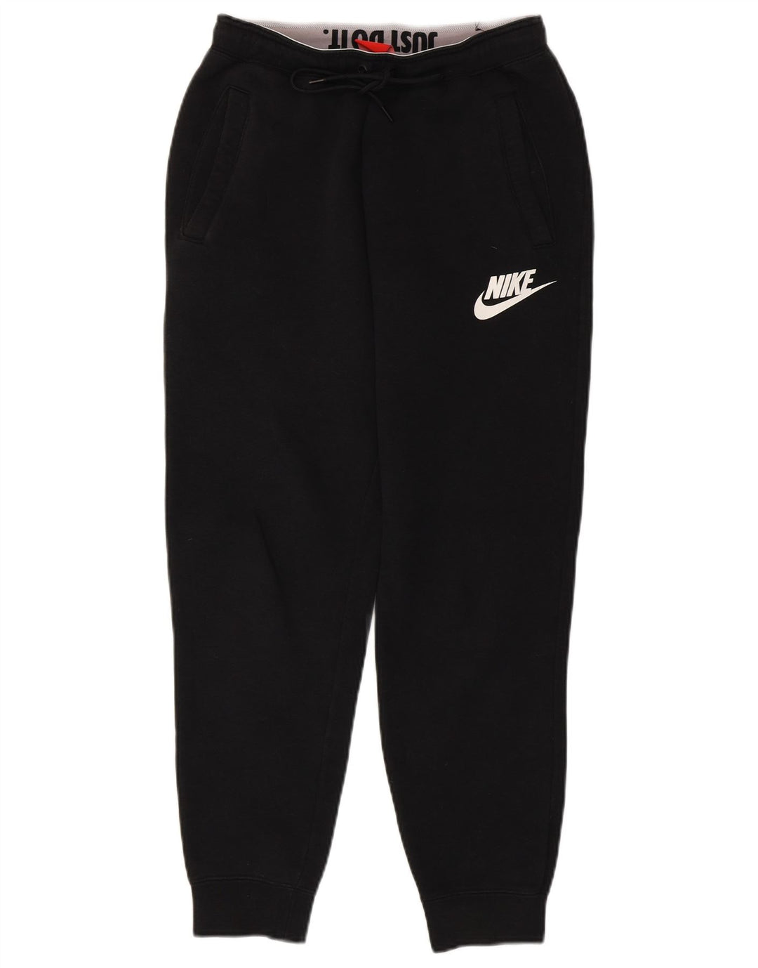 Ανδρική φόρμα Nike Παντελόνι Joggers Μικρό μαύρο βαμβακερό