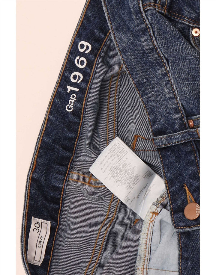 Gap Γυναικείο τζιν μποτάκι με καμπύλες US 10 Large W30 L33 Μπλε βαμβακερό