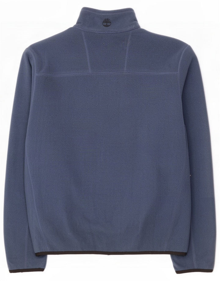 Timberland Ανδρικό Fleece Jacket UK 36 Small Blue Polyester