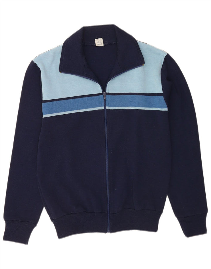 Ανδρική φόρμα Vintage Top Jacket IT 48 Medium Navy Blue Colourblock