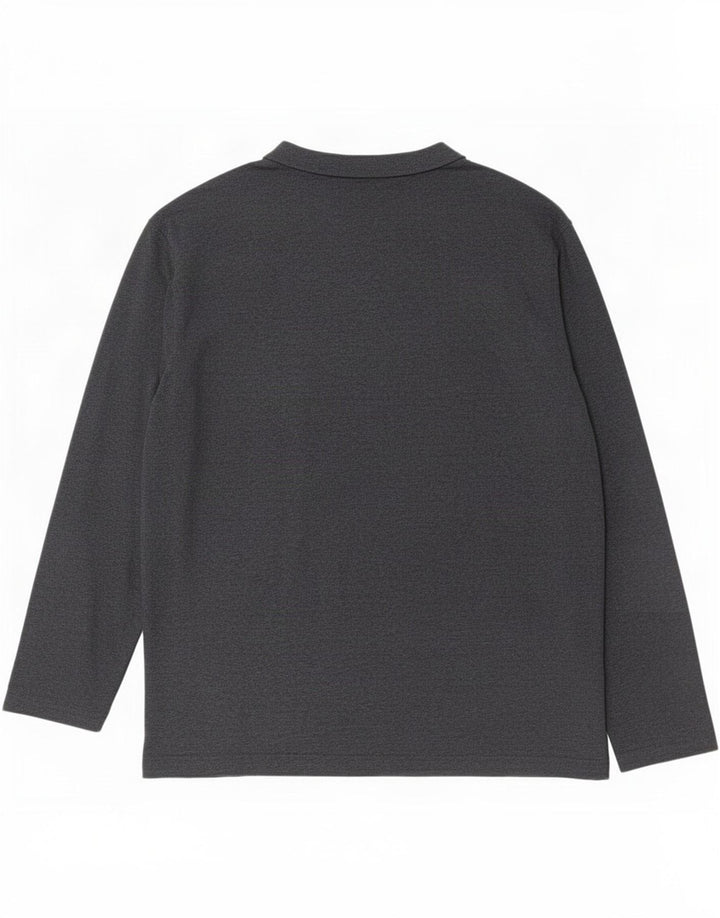 Ανδρικό μπλουζάκι Jack & Jones μακρυμάνικο 2XL γκρι βαμβακερό