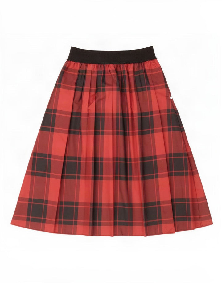 Γυναικεία φούστα Penny Black Flared Small W26 Burgundy Check Polyester