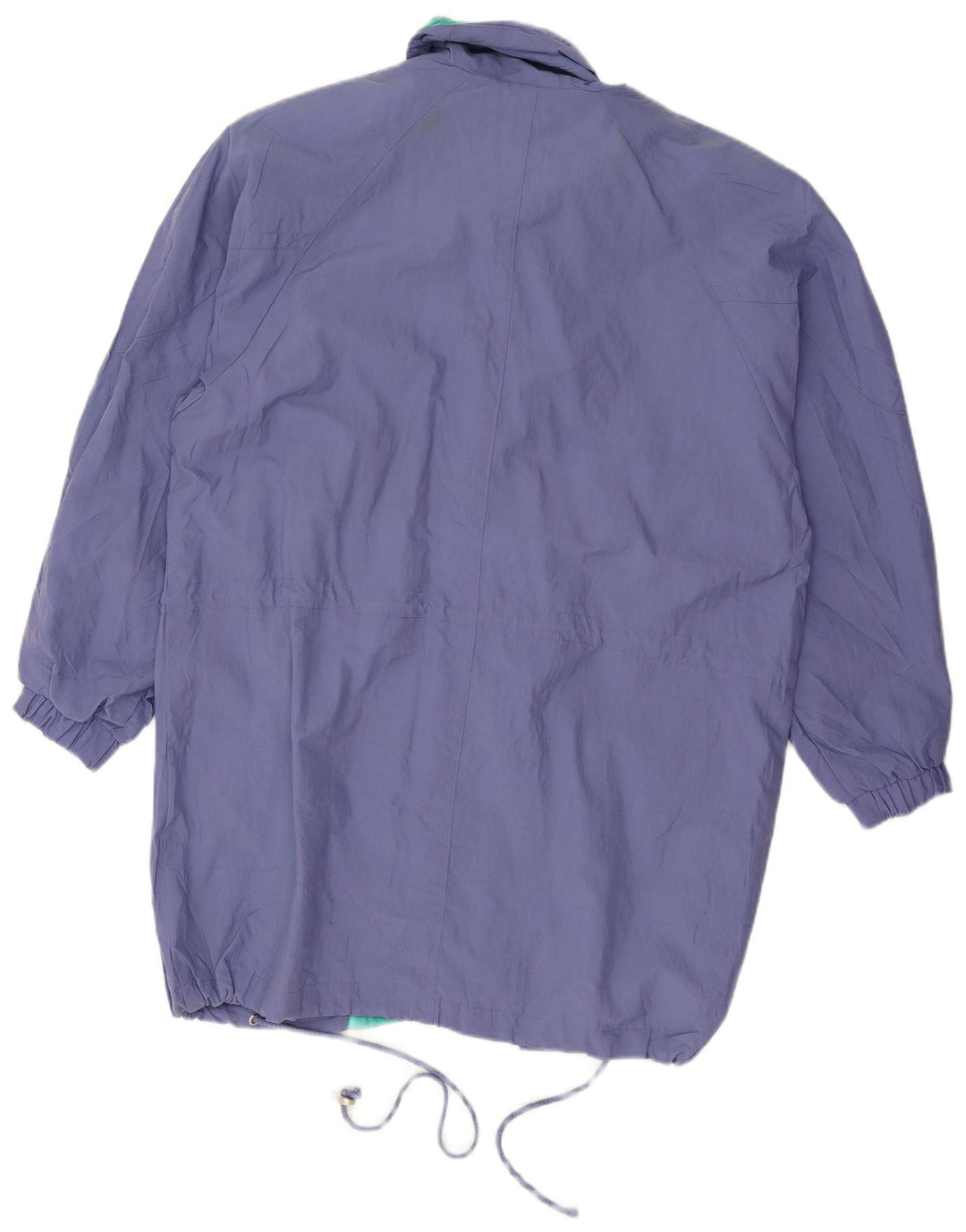 Marcel Clair Γυναικείο μπουφάν βροχής υπερμεγέθη EU 38 Medium Blue Polyamide