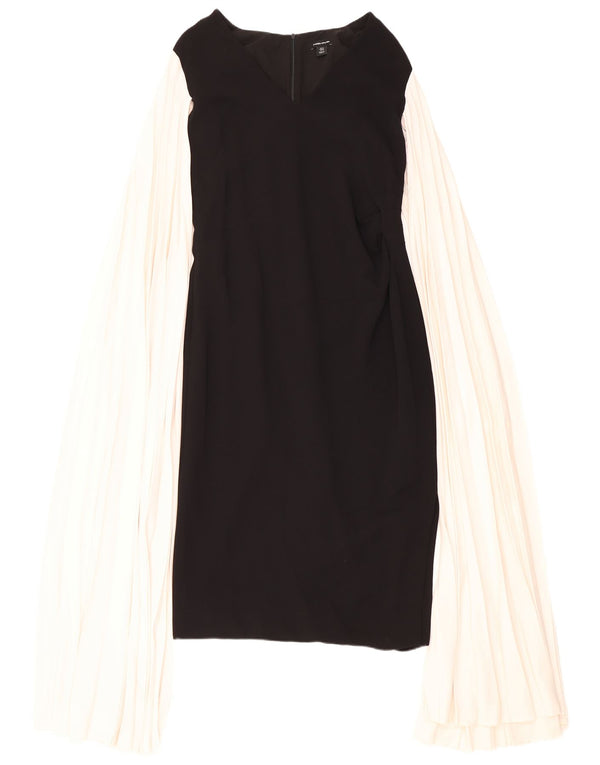 Γυναικείο φόρεμα με θήκη Karen Millen UK 14 Large Black Colorblock Viscose