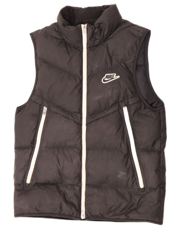 Nike Ανδρικό padded Gilet UK 38 Medium Black Polyester