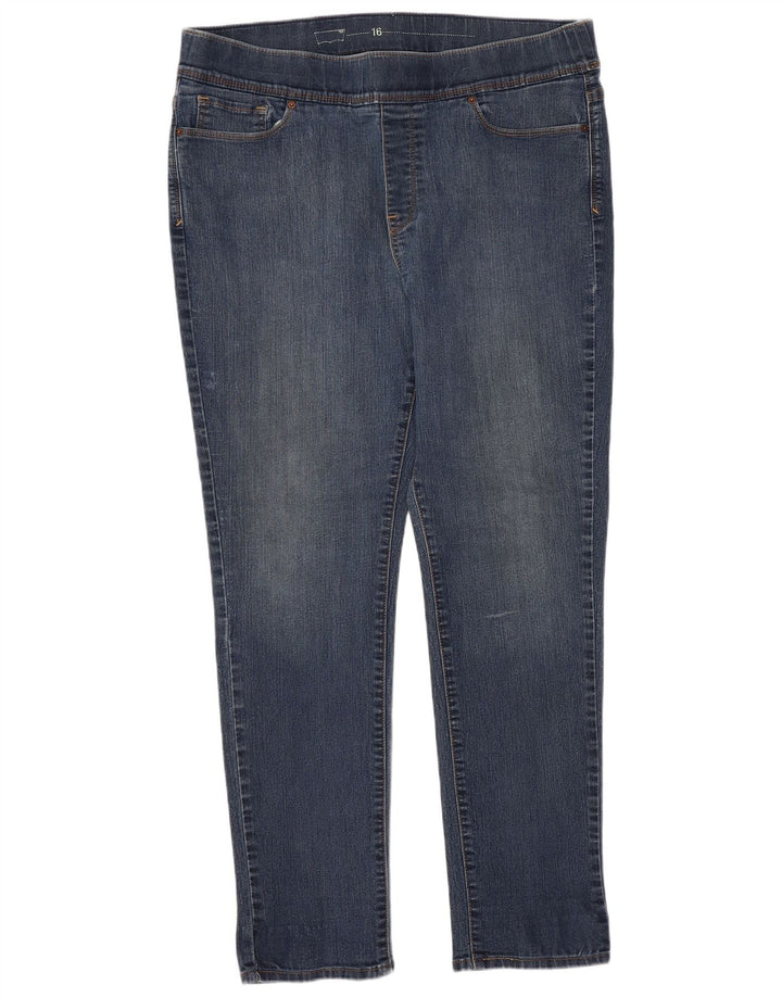 LEVI'S Γυναικείο Skinny Jeans US 16 2XL W33 L29 Μπλε βαμβακερό