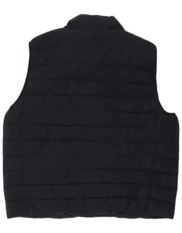 Calvin Klein Ανδρικά padded Gilet UK 44 2XL Navy Blue Polyester