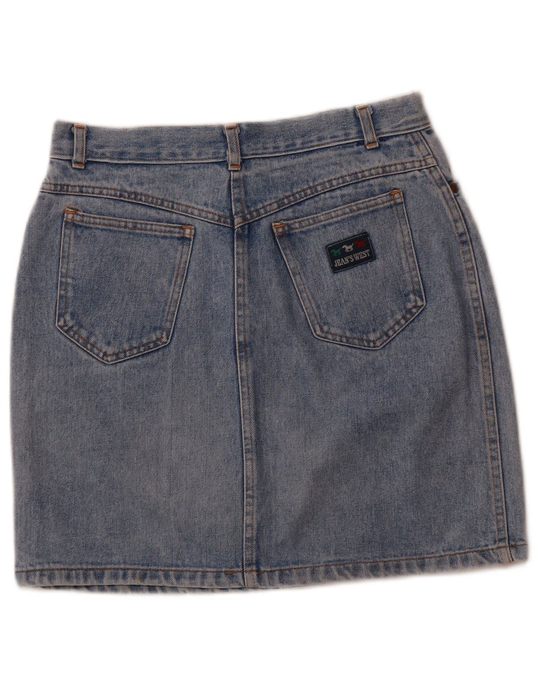 Jean's West Γυναικεία Τζιν Φούστα W28 Medium Blue