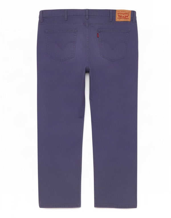 Levi's Mens 514 Straight Casual Παντελόνι W40 L30 Μωβ βαμβακερό