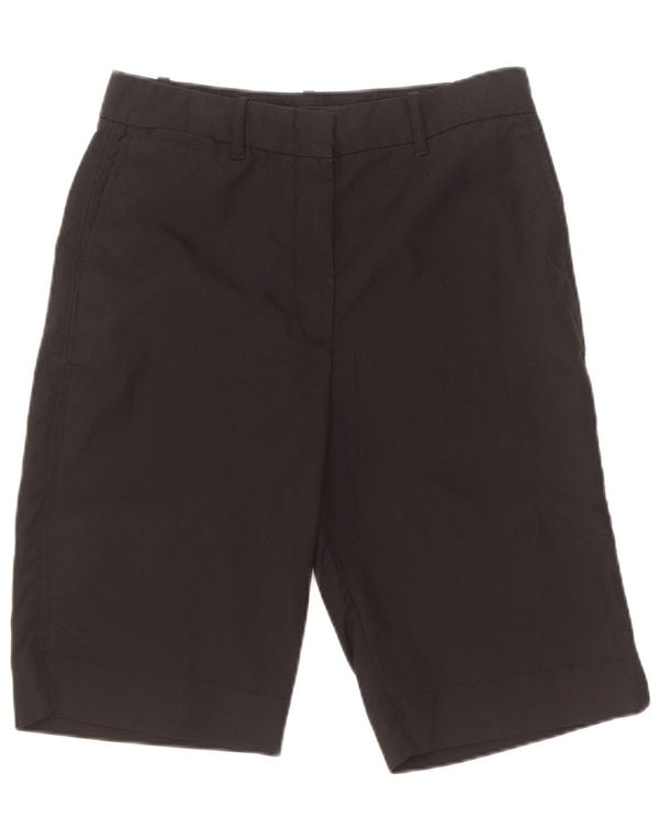 Marks & Spencer Γυναικείο σορτς Chino UK 10 Small W28 μαύρο βαμβακερό