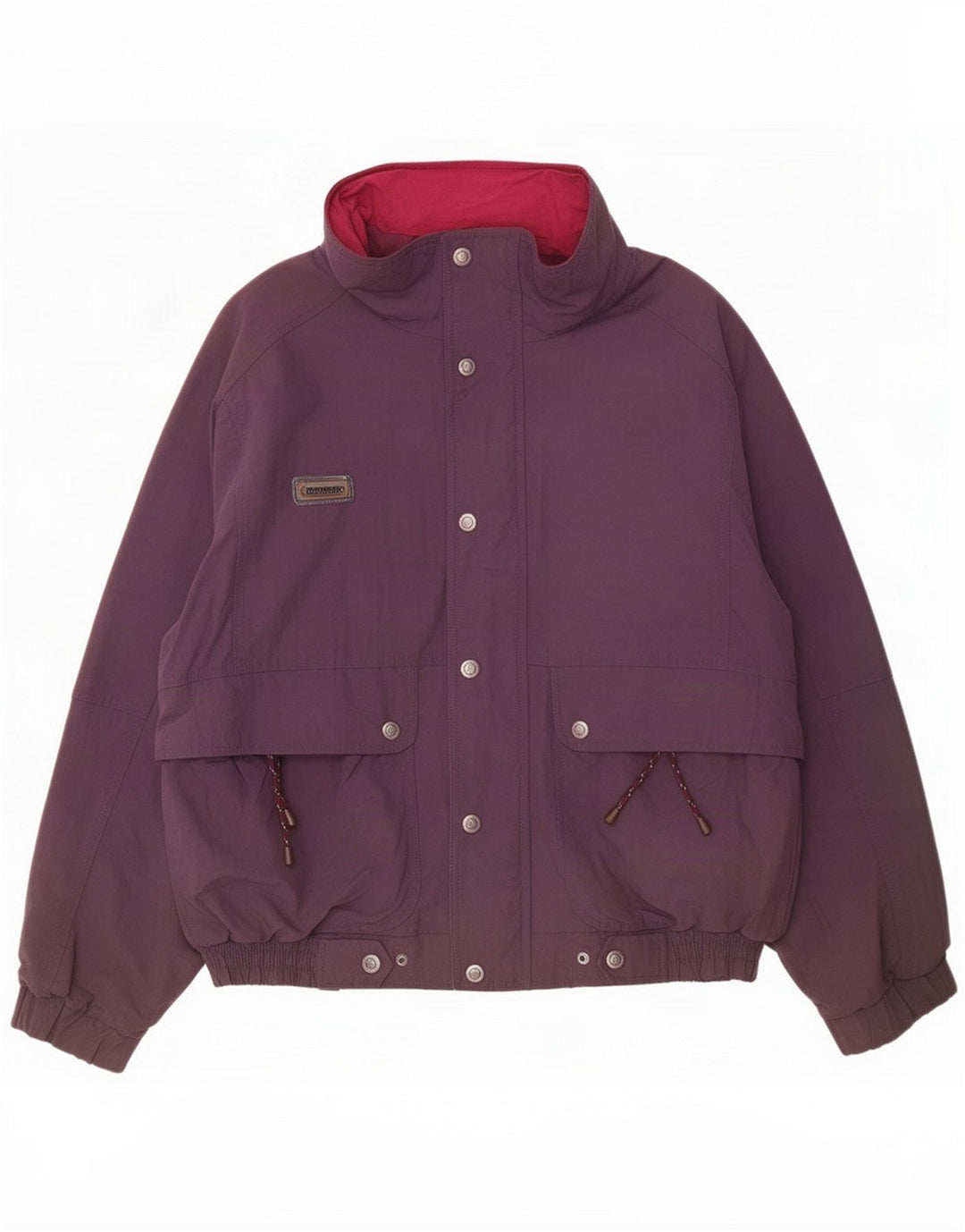Columbia Mens Bomber Jacket UK 38 Medium Purple Nylon