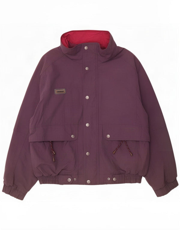 Columbia Mens Bomber Jacket UK 38 Medium Purple Nylon