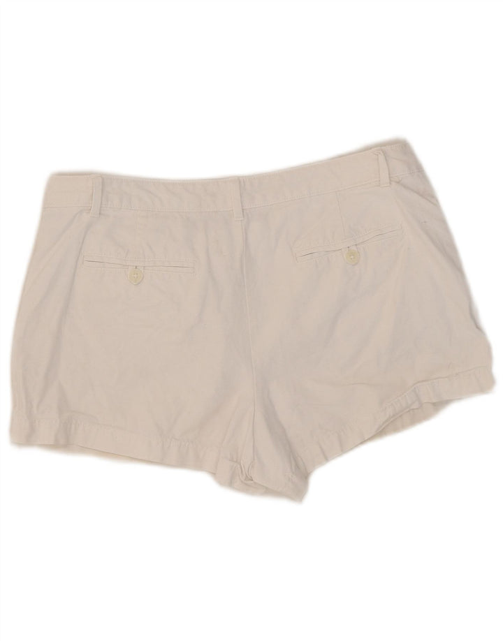 Gap Γυναικείο Hot Παντελόνι US 10 Large W32 Λευκό βαμβακερό