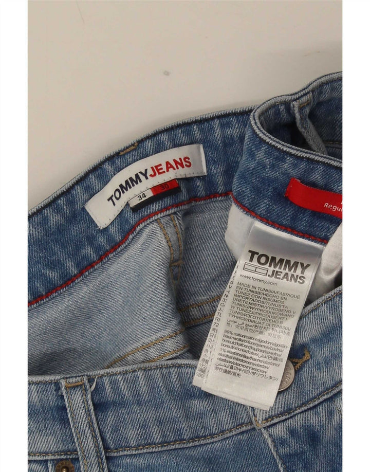 Ανδρικό τζιν κανονικό ίσιο Tommy Hilfiger W34 L27 Μπλε βαμβακερό