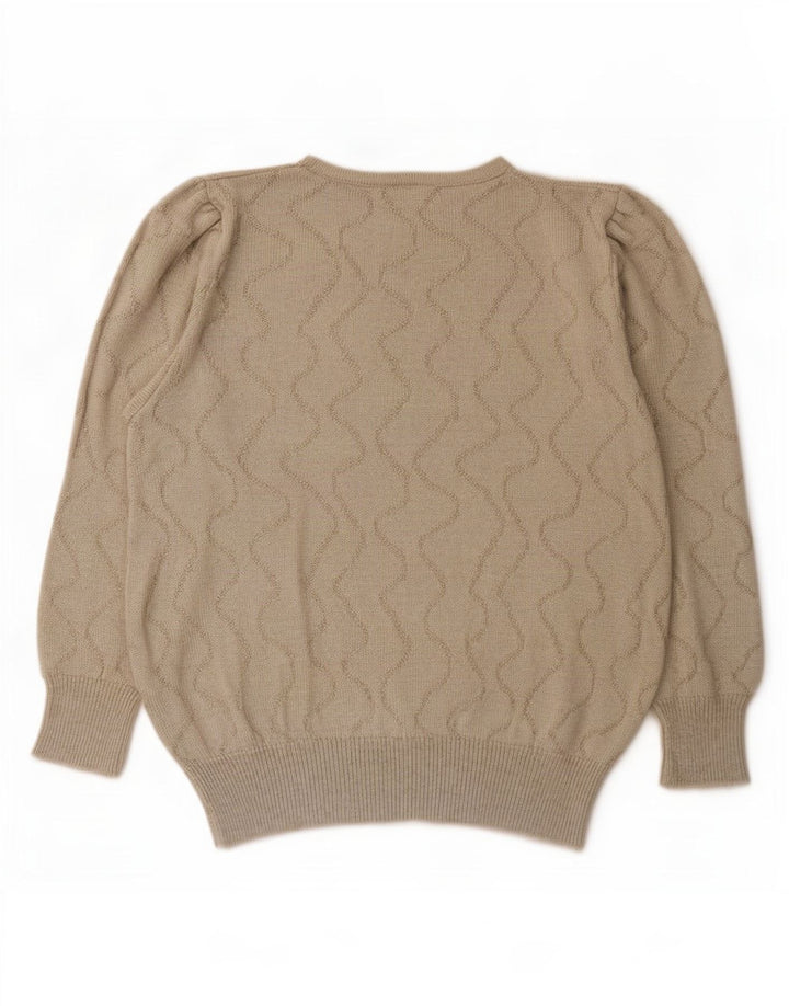 Γυναικείο πουλόβερ Rabe Graphic Crew Neck Jumper EU 38 Μεσαίο γκρι ριγέ