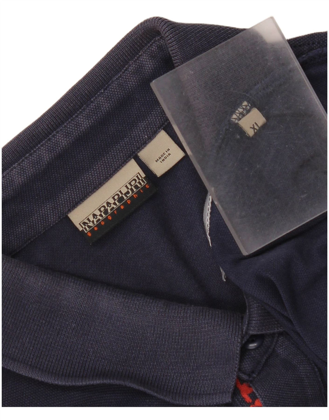 Ανδρικό μπλουζάκι πόλο Napapijri XL Navy Blue
