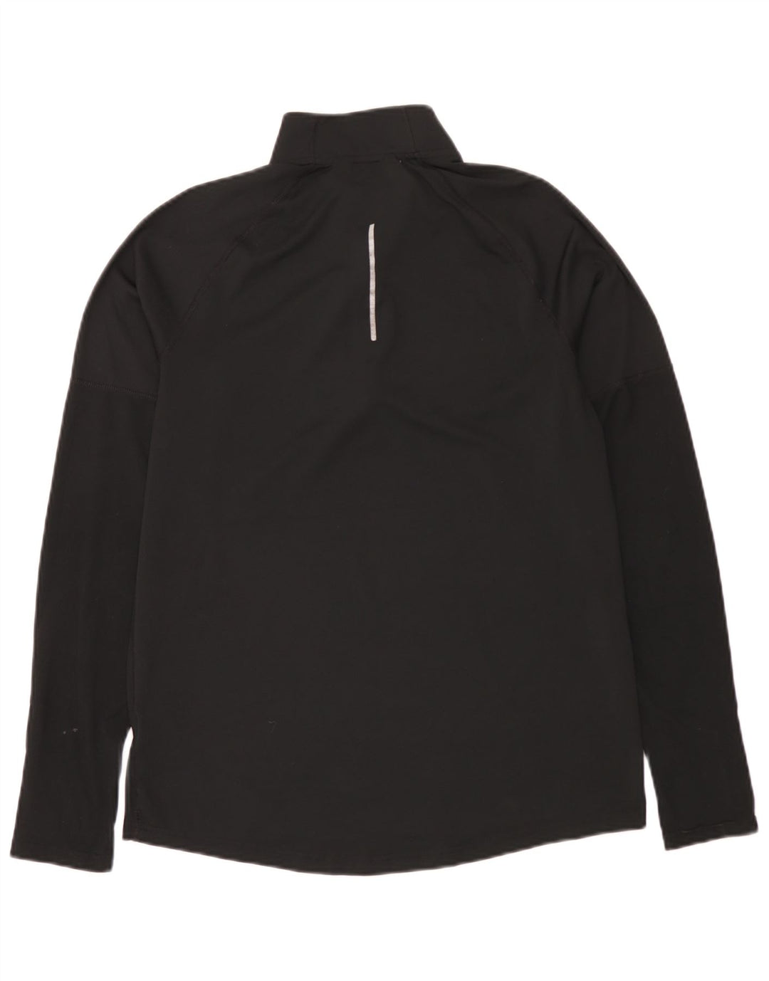 Ανδρική φόρμα Nike Dri Fit με φερμουάρ πουλόβερ στο επάνω μέρος από μεσαίο μαύρο πολυεστέρα