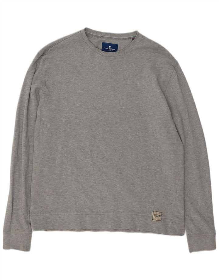 Ανδρικό φούτερ Tom Tailor Jumper 2XL Γκρι βαμβακερό