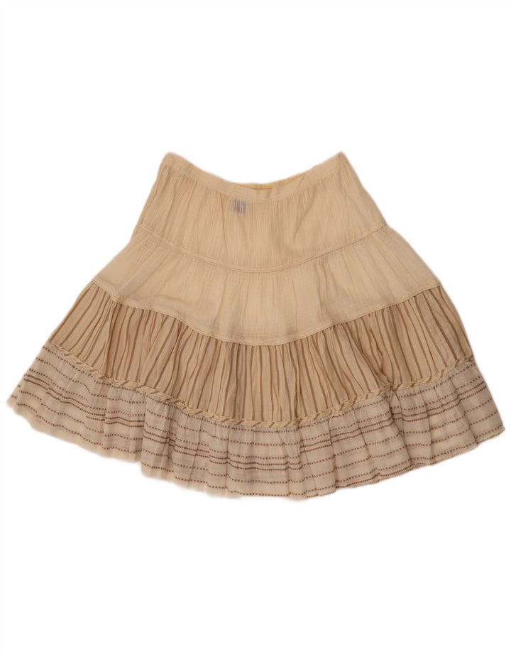 Cerruti 1881 Γυναικεία φούστα See Through A-Line W30 Medium Beige ριγέ