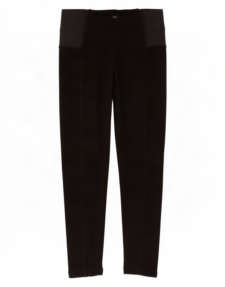Zara Γυναικείο κολάν Crop Medium Μαύρο