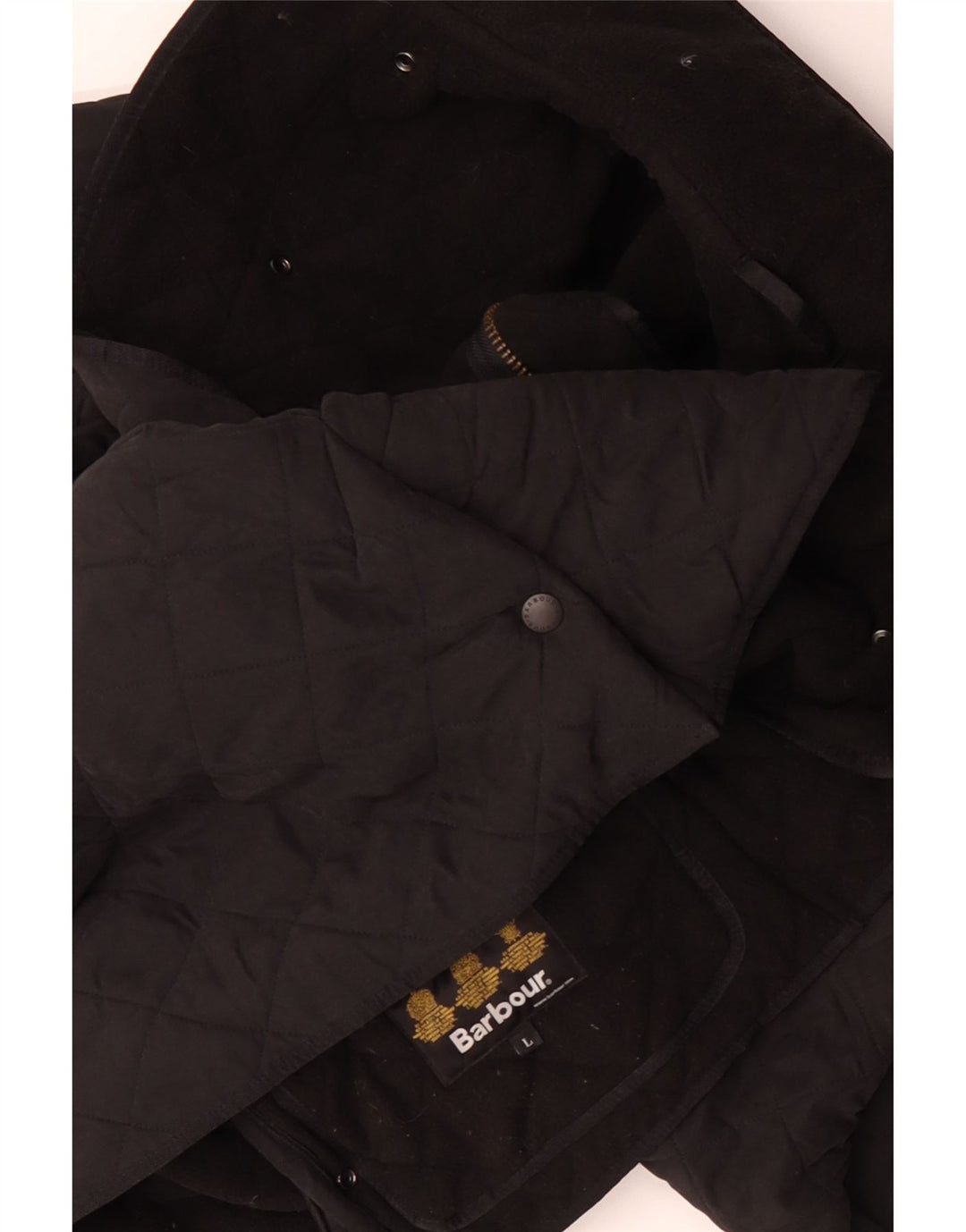 Ανδρικό καπιτονέ μπουφάν BARBOUR UK 40 Large Black