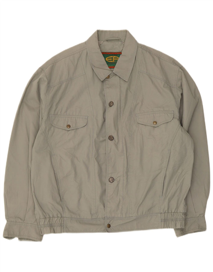 European Project Ανδρικό μπουφάν Bomber Size 40 Large Grey